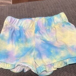 🟢10/$10 - Wonder Nation Pastel Tie-Dye Pajama Shorts